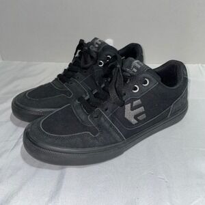 Etnies Rebel Mens Black Skate Shoes Low Top Sneakers ETF22MVL040G-1 Size 7.5